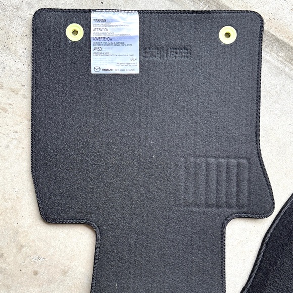 Mazda CX-30 2025 Black Car Floor Mats - Picture 5 of 11